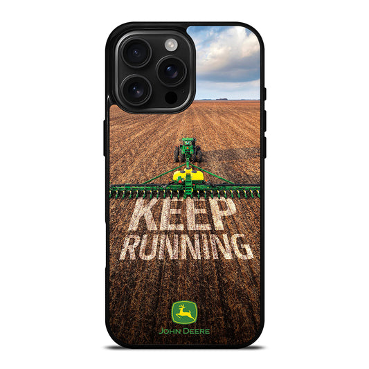 JOHN DEERE KEEP RUNNING iPhone Case Cover