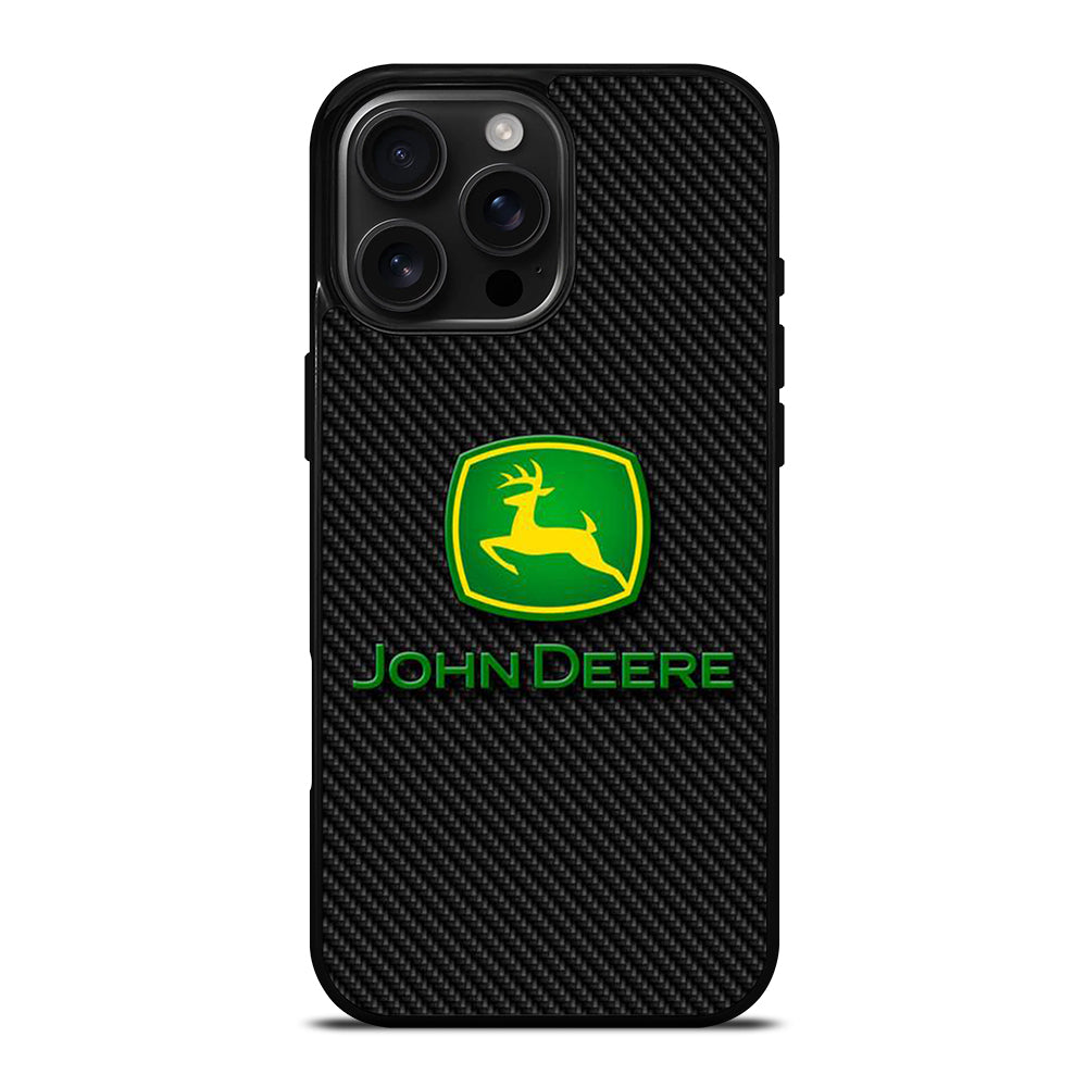 JOHN DEERE LOGO CARBON iPhone Case Cover