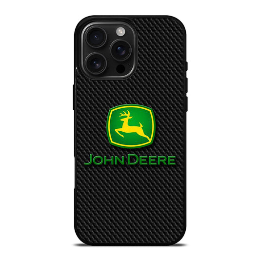 JOHN DEERE LOGO CARBON iPhone Case Cover