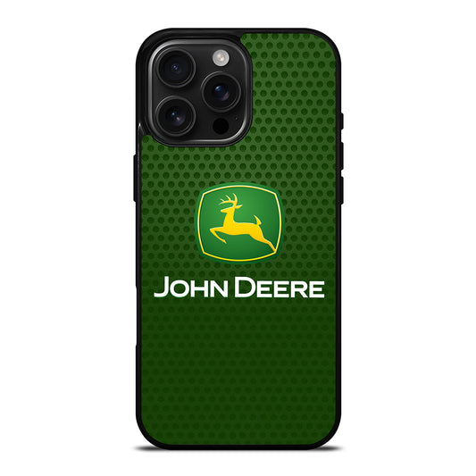 JOHN DEERE LOGO METAL LOGO iPhone Case Cover
