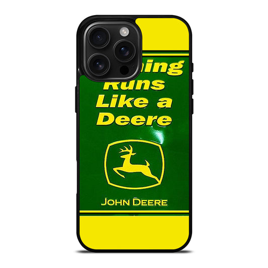 JOHN DEERE RUN iPhone Case Cover