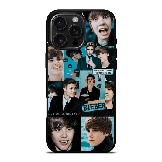 JUSTIN BIEBER COLLAGE iPhone Case Cover