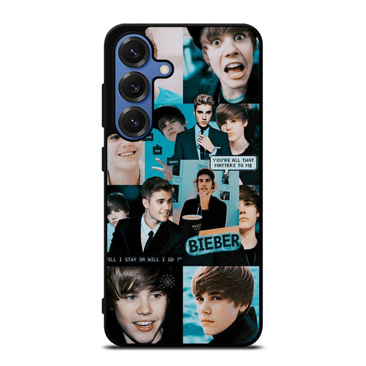 JUSTIN BIEBER COLLAGE Samsung Galaxy Case Cover