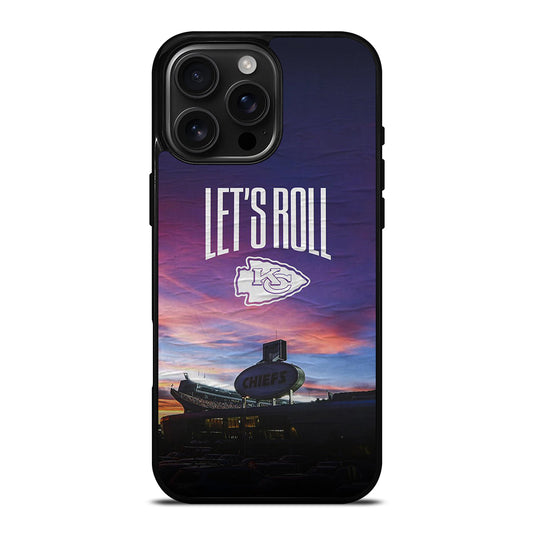 KANSAS CITY CHIEFS LET'S ROLL iPhone Case Cover