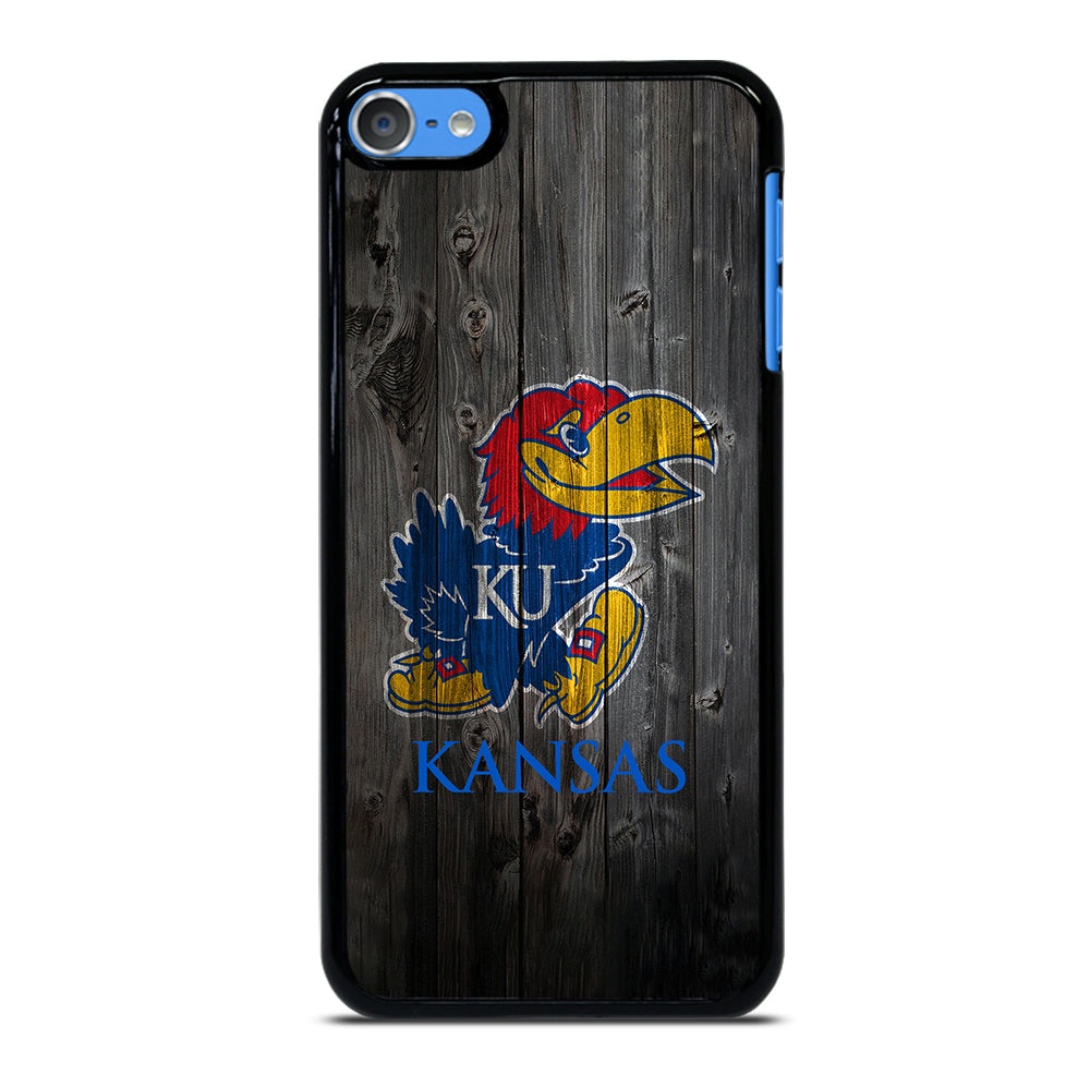 KANSAS JAYHAWKS WOODEN LOGO iPod Touch Case Cover