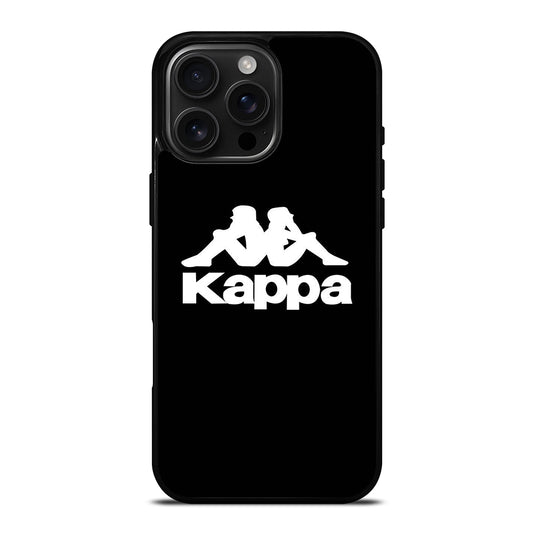 KAPPA STREETWEAR LOGO BLACK iPhone Case Cover
