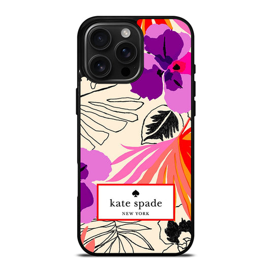 KATE SPADE FLORAL PALM iPhone Case Cover