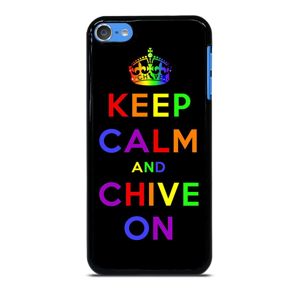KEEP CALM AND CHIVE ON 1 iPod Touch Case Cover