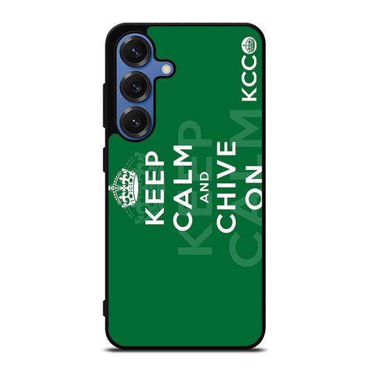 KEEP CALM AND CHIVE ON 2 Samsung Galaxy Case Cover