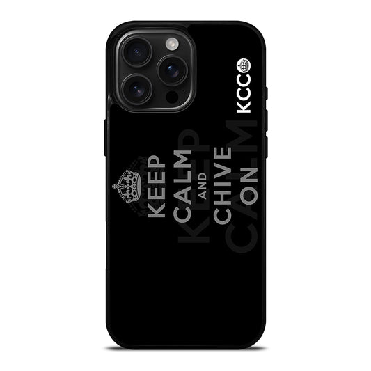 KEEP CALM AND CHIVE ON 7 iPhone Case Cover