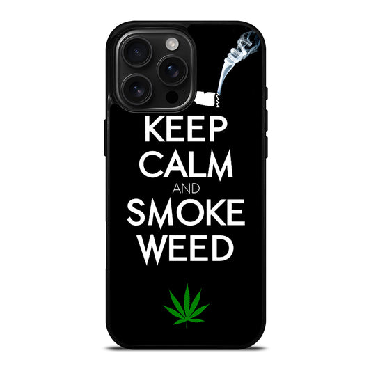 KEEP CALM AND SMOKE WEED 1 iPhone Case Cover