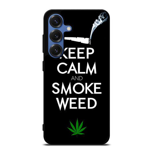 KEEP CALM AND SMOKE WEED 1 Samsung Galaxy Case Cover
