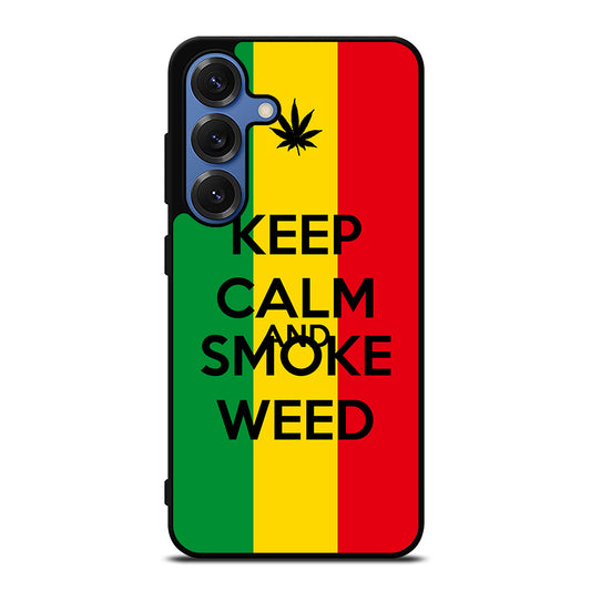 KEEP CALM AND SMOKE WEED 2 Samsung Galaxy Case Cover