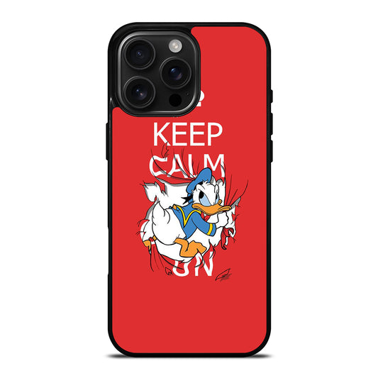 KEEP CALM DONALD DUCK iPhone Case Cover