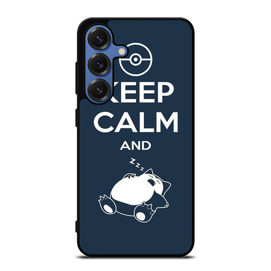 KEEP CALM SNORLAX Samsung Galaxy Case Cover