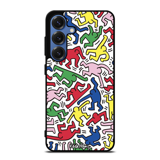 KEITH HARING ART PATTERN Samsung Galaxy Case Cover