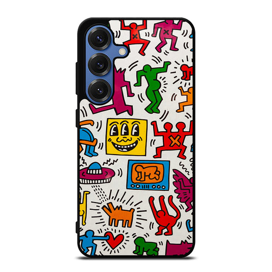 KEITH HARING PATTERN Samsung Galaxy Case Cover