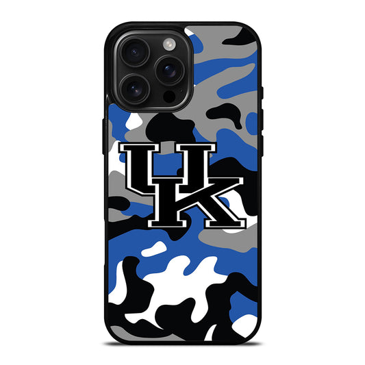 KENTUCKY WILDCATS CAMO LOGO iPhone Case Cover