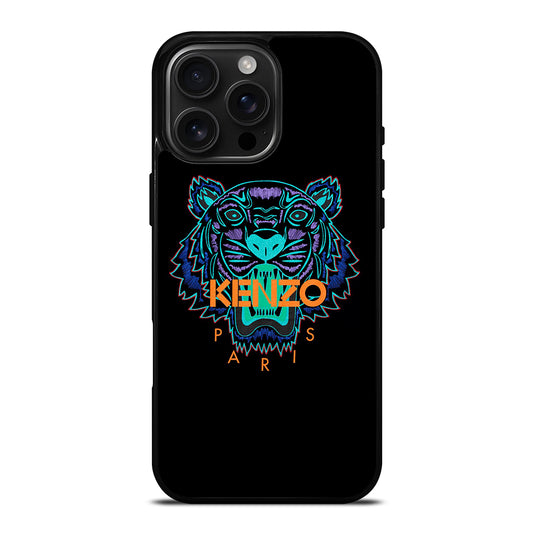 KENZO PARIS TIGER LOGO iPhone Case Cover