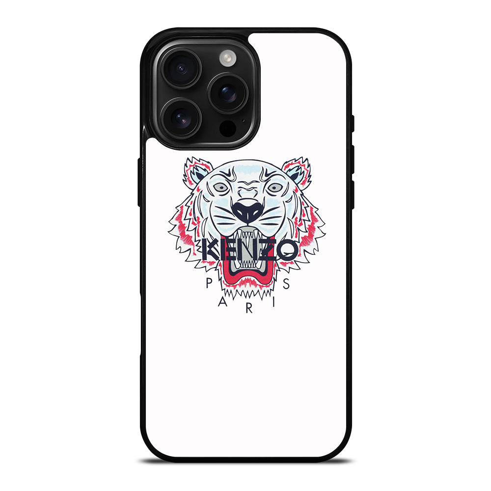 KENZO PARIS WHITE iPhone Case Cover