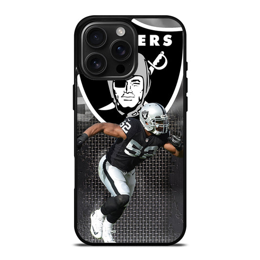 KHALIL MACK FOOTBALL PLAYER iPhone Case Cover