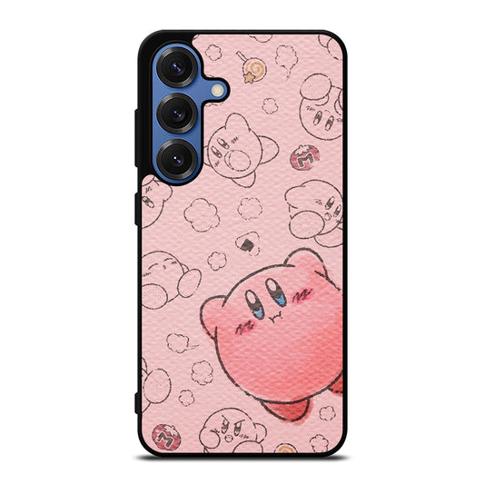 KIRBY DRAW PINK Samsung Galaxy Case Cover