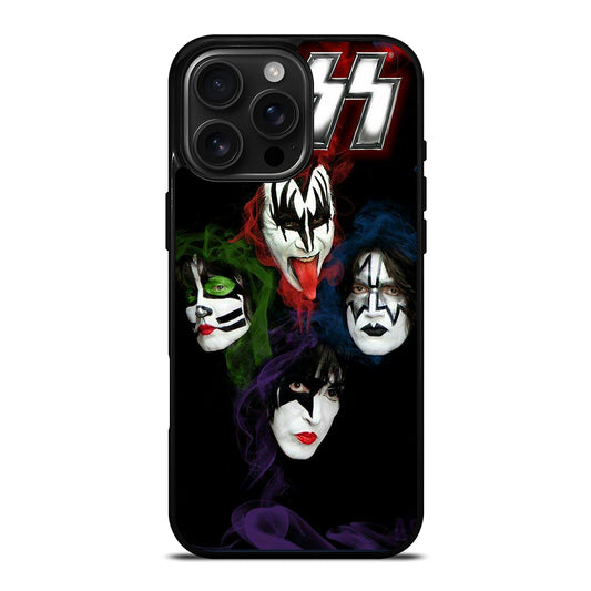 KISS METAL BAND FACE iPhone Case Cover
