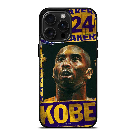 KOBE BRYANT LA LAKERS 24 iPhone Case Cover