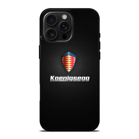 KOENIGSEGG CARBON LOGO iPhone Case Cover