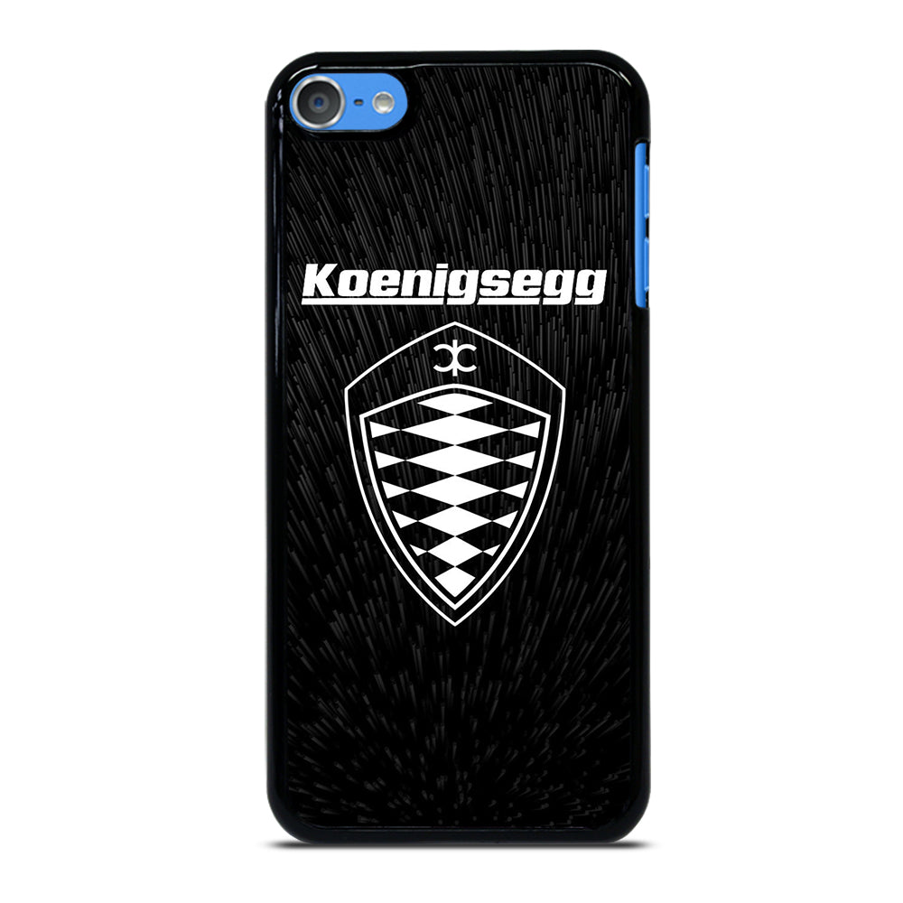 KOENIGSEGG LOGO BLACK iPod Touch Case Cover