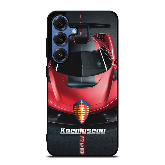 KOENIGSEGG RED CAR Samsung Galaxy Case Cover