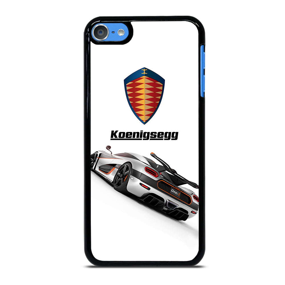 KOENIGSEGG WHITE CAR iPod Touch Case Cover