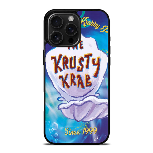 KRUSTY CRAB SINCE 1999 SPONGEBOB LOGO iPhone Case Cover