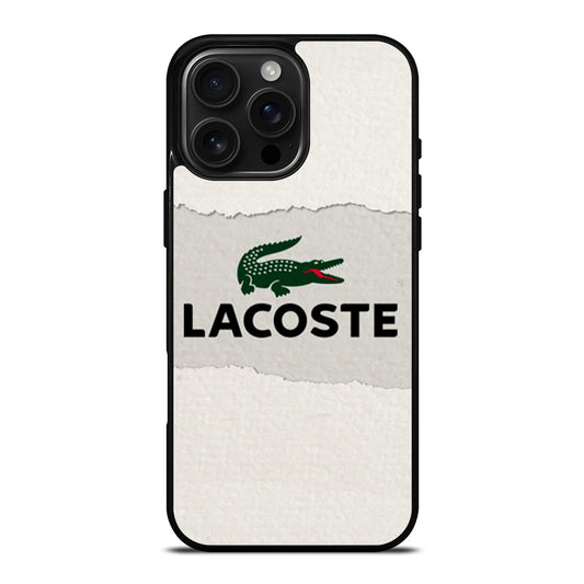 LACOSTE LOGO 1 iPhone Case Cover