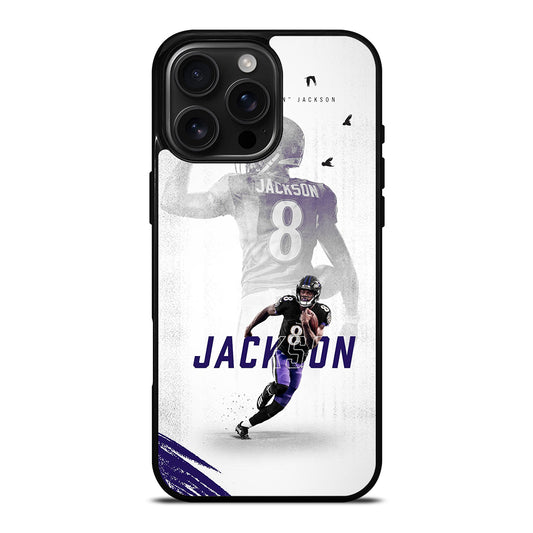 LAMAR JACKSON ACTION iPhone Case Cover