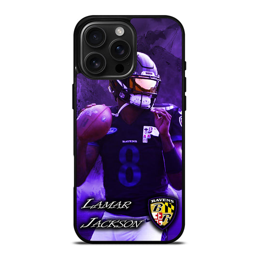 LAMAR JACKSON RAVENS FOOTBALL 1 iPhone Case Cover