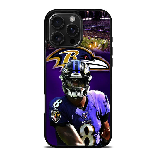 LAMAR JACKSON RAVENS FOOTBALL 2 iPhone Case Cover