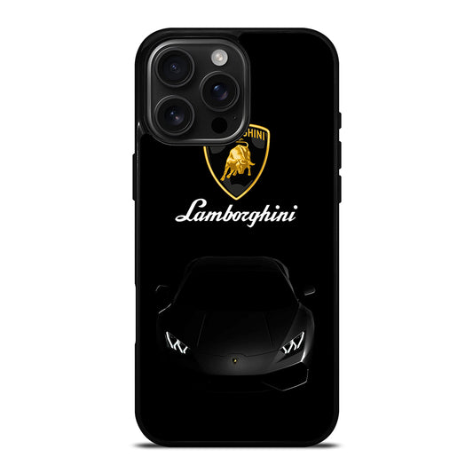LAMBORGHINI BLACK iPhone Case Cover