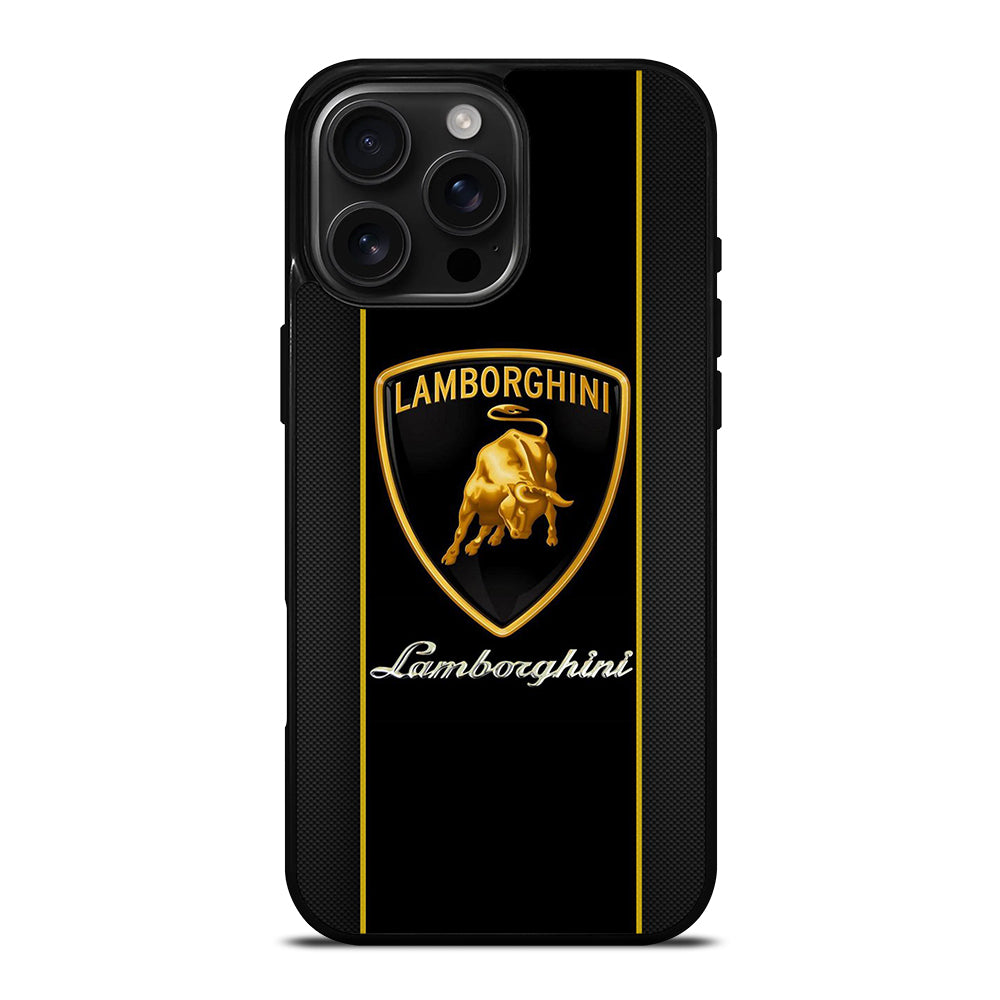 LAMBORGHINI CARBON LOGO iPhone Case Cover