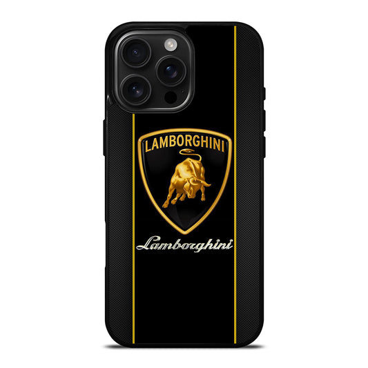 LAMBORGHINI CARBON LOGO iPhone Case Cover