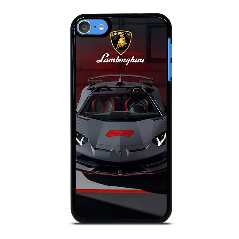LAMBORGHINI GREY CAR iPod Touch Case Cover