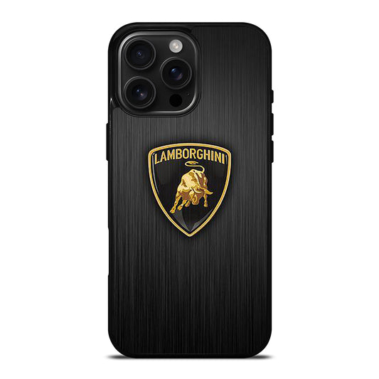 LAMBORGHINI METAL LOGO iPhone Case Cover