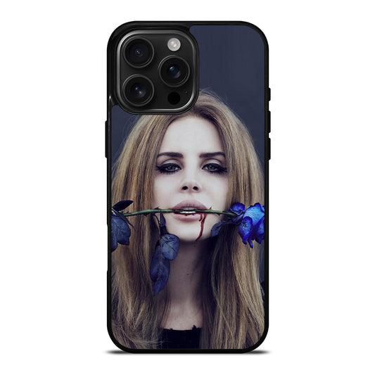 LANA DEL REY BLUE ROSE 1 iPhone Case Cover