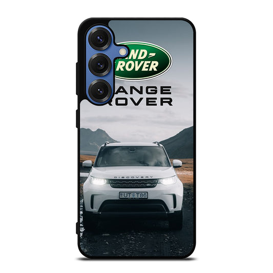 LAND ROVER WHITE CAR Samsung Galaxy Case Cover