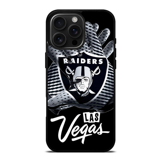 LAS VEGAS RAIDERS GLOVES iPhone Case Cover