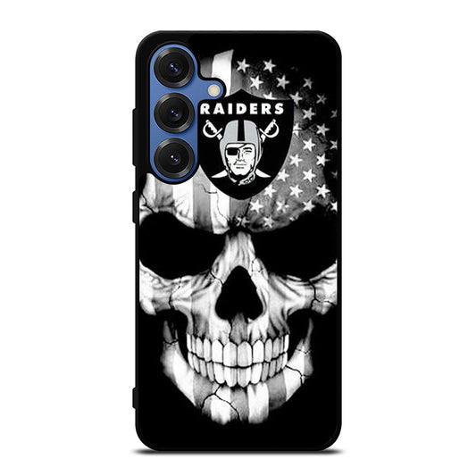 LAS VEGAS RAIDERS SKULL LOGO Samsung Galaxy Case Cover
