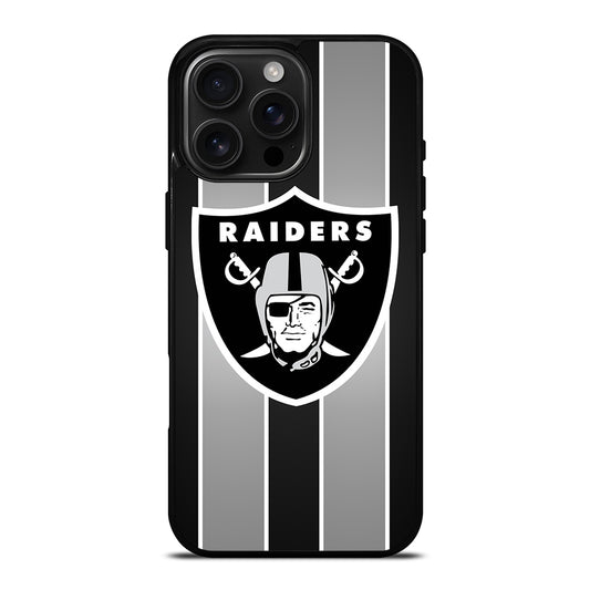 LAS VEGAS RAIDERS STRIPE iPhone Case Cover