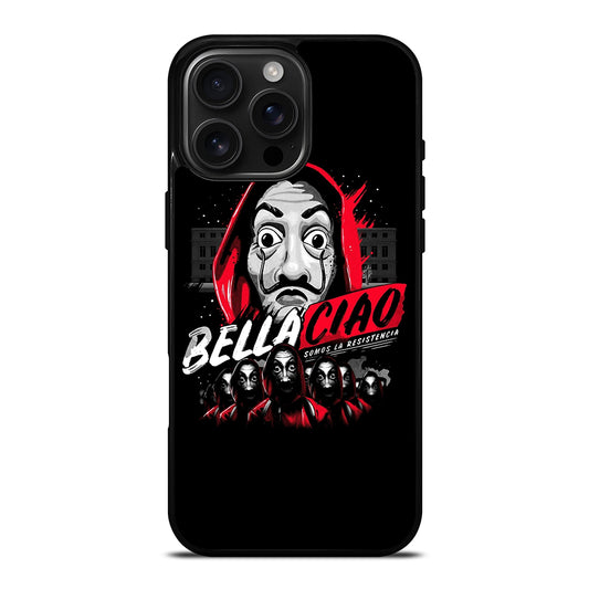 LA CASA DE PAPEL MONEY HEIST BELLA CIAO iPhone Case Cover