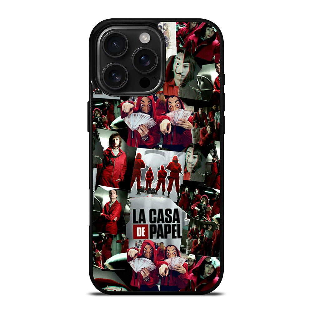LA CASA DE PAPEL MONEY HEIST COLLAGE iPhone Case Cover