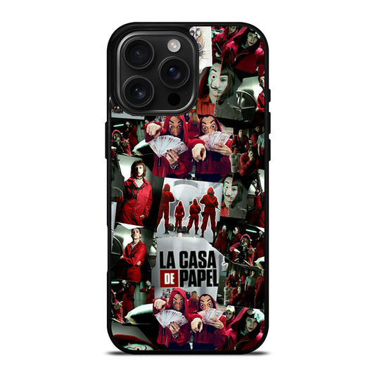 LA CASA DE PAPEL MONEY HEIST COLLAGE iPhone Case Cover